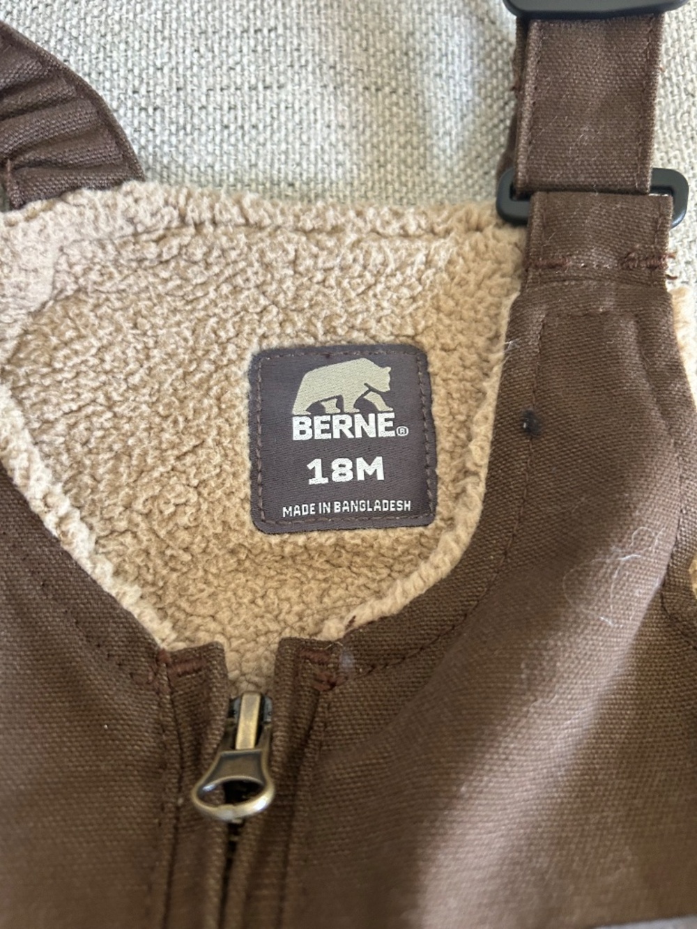 Berne Toddler Snow Suit - Picture 3 of 4